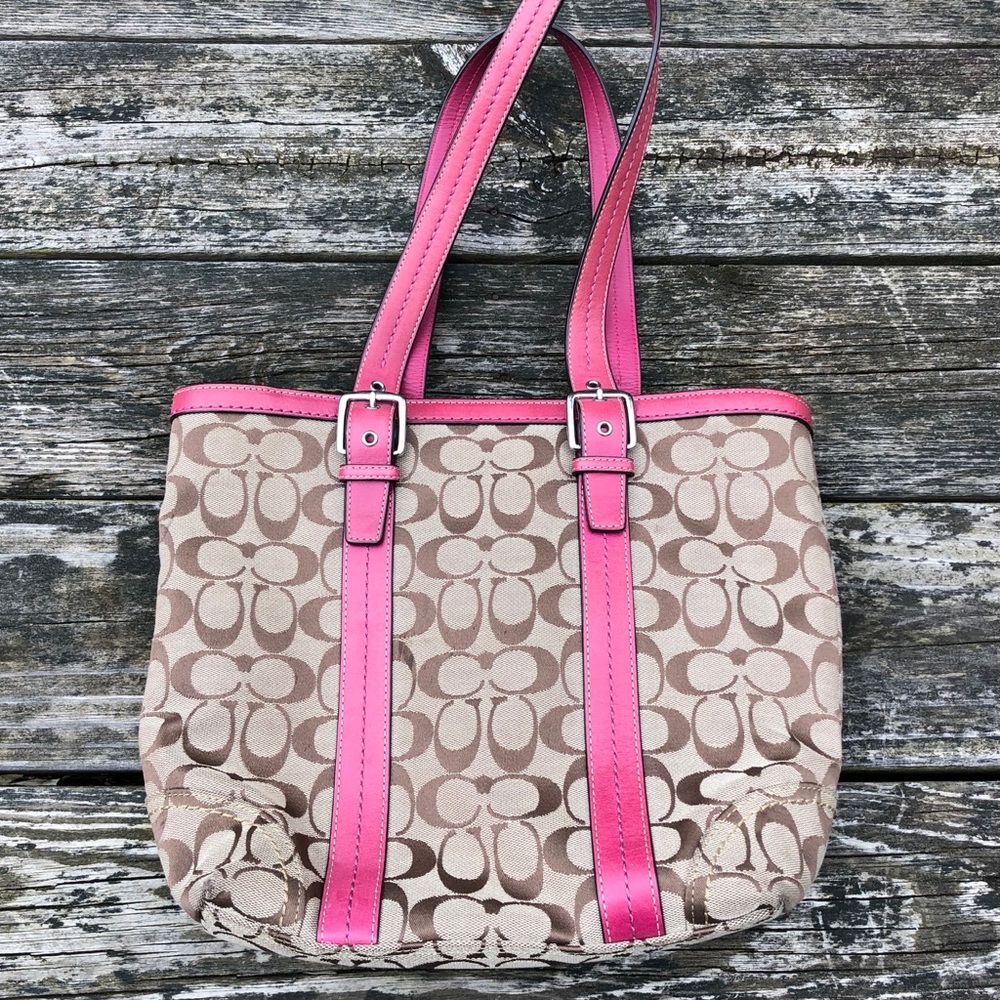 Coach Hamptons Signature Lunch Tote